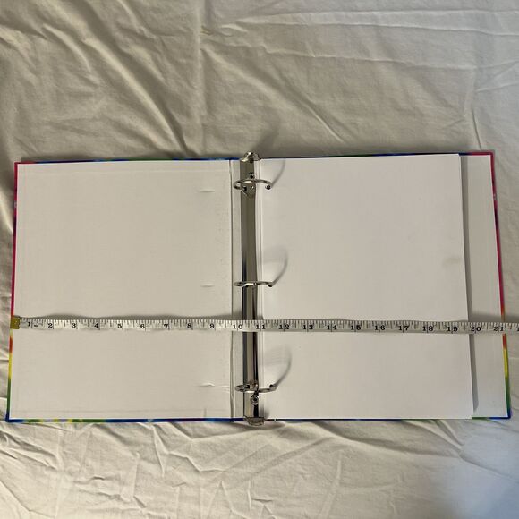 Vintage Lisa Frank Girl Power Binder 3 Ring Notebook Girl Friends Y2K - Picture 7 of 8